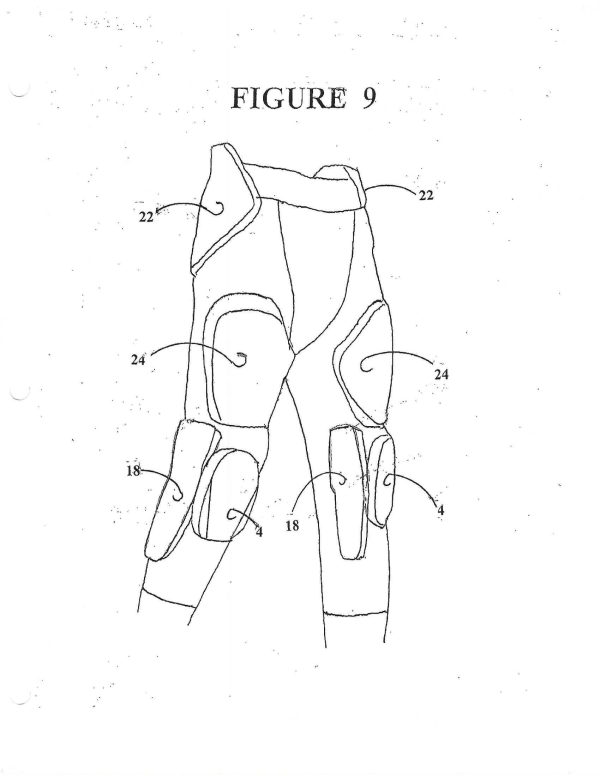 Knee shields for contact sports - Image 2